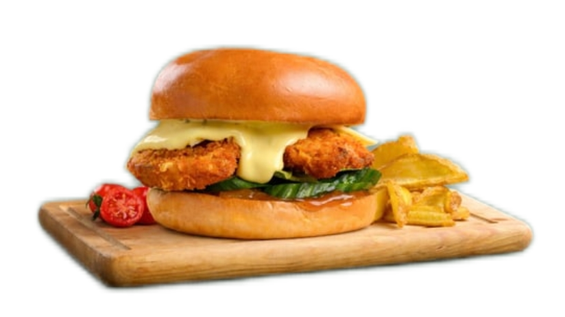 Chicken Melt Burger at HASHTAG Burgers Syntagma