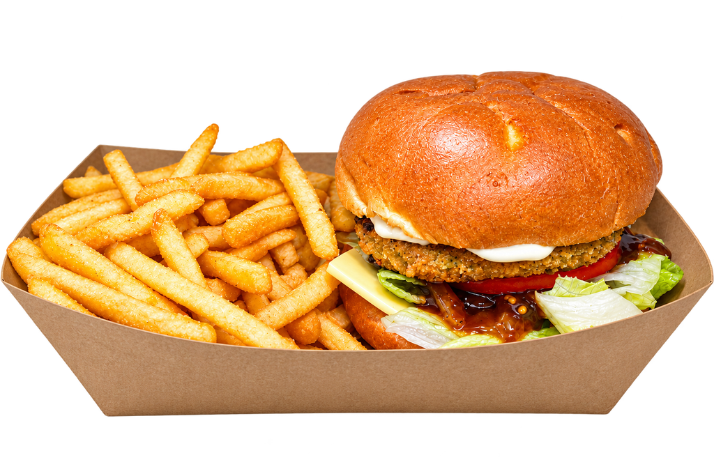Vegetarian Burger at HASHTAG Burgers Syntagma