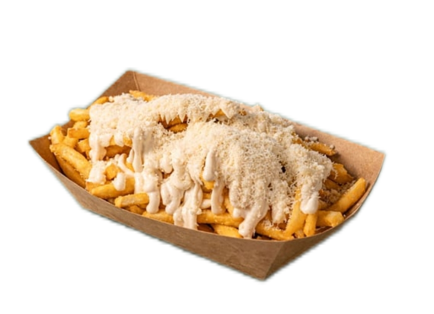 Classic Fries & Truffle Mayo & Parmesan at HASHTAG Burgers Syntagma