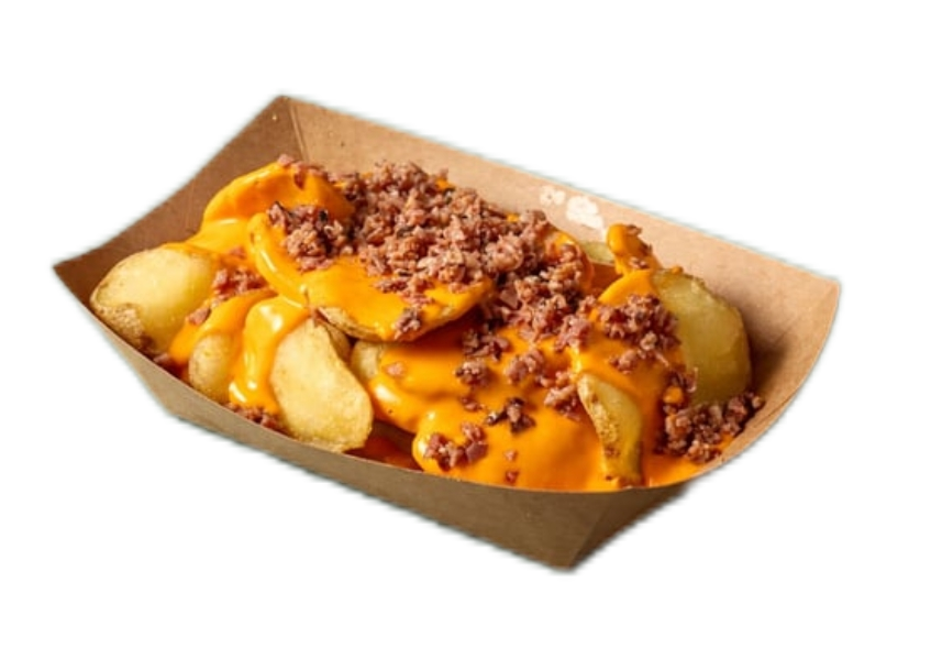 Crispers & Cheddar & Baco at HASHTAG Burgers Syntagma